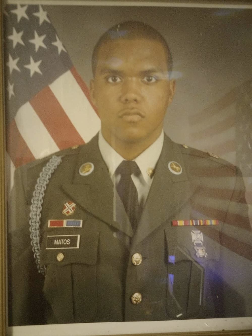 Archival service dress portrait of Carlos Matos
