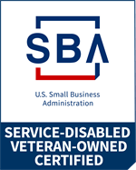 SBA Service-Disabled Veteran-Owned Certified decal